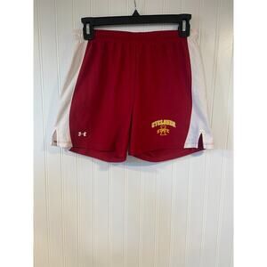 Iowa State Cyclones Shorts Women's Small Red Under Armour, Athleisure